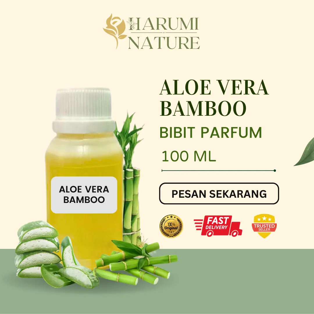 Bibit Parfum Murni Aloevera Bamboo