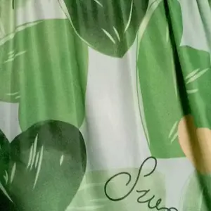 Gorden Kolong Dapur Minimalis 100 x 70 cm Bahan Poliester Premium Motif Segitiga Hitam Tirai Dapur Modern & Estetik dengan Bonus Tali Dekorasi