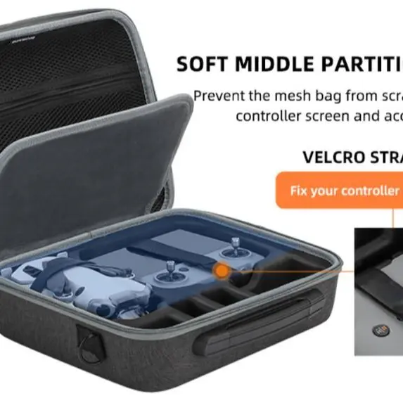 Sunnylife Carrying Case Combo Bag Hard Travel Case DJI Mini 4 Pro 5