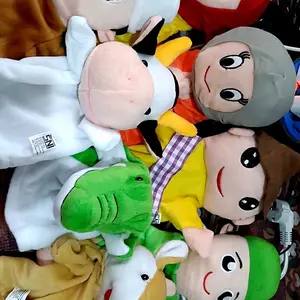 Boneka tangan karakter manusia Anak Mainan Dewasa Asli