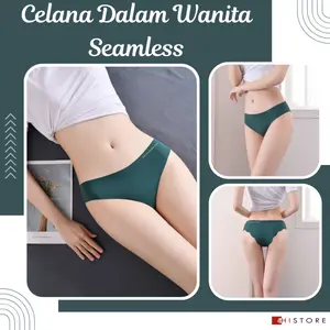 Celana Dalam CD Wanita Seamless Bahan Ice Silk Premium ukuran 35 – 85 kg ( XS - XL ) OM08