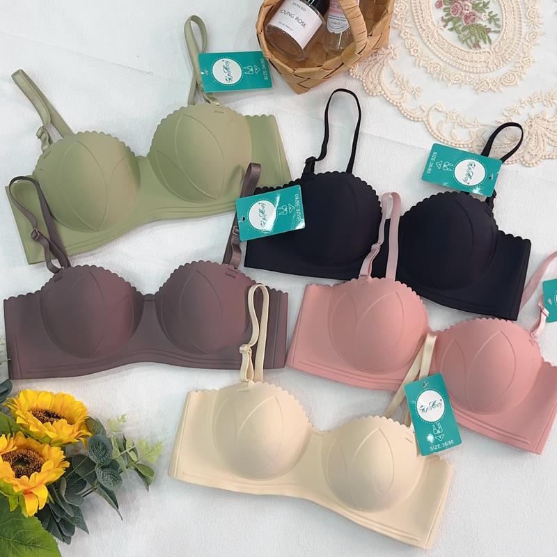 Áo ngực nữ combo 3 cái nâng form đẹp chống tuột không dây v1 nhiều màu sắc lựa Áo ngực nâng ngực không gọng kiểu mới 2025 chất lượng cao chống chảy xệ mút dày thoáng khí thoải mái cho nữ