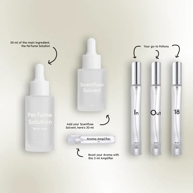 HBLS DIY Kit Perfume Maker Kit Parfum Pria dan Wanita Racik Sendiri 1