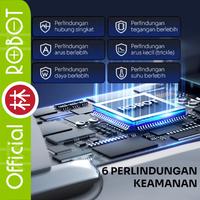 Gambar Robot RT-C08C / RT-C08M Car Charger Mobil 3 Port 24W Max + Kabel Data Cable Fast Charging New RT-C08 - RT-C08C +Kabel C dari Liem Group Kota Administrasi Jakarta Barat 5 Tokopedia