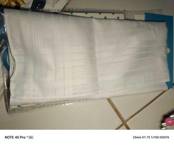 Product Review of White cotton Panyo • White Handkerchief High Quality COD hankerchief from K** O**e 0
