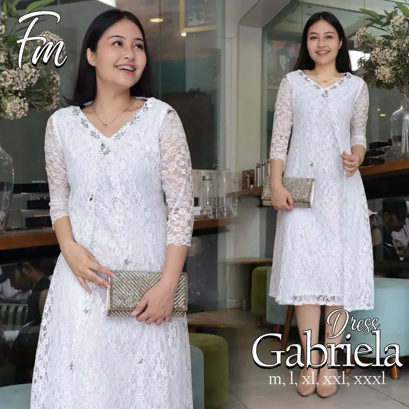 Gabriela Dress - Gaun Baru Gabriela dengan Desain Elegan dan Nyaman untuk Segala Kesempatan