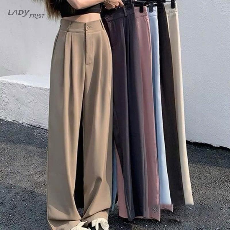 Quần suông tây bigsize vải mềm mại mát phù hợp nữ chubby từ (55-95kg) dáng dài cho nữ Q552