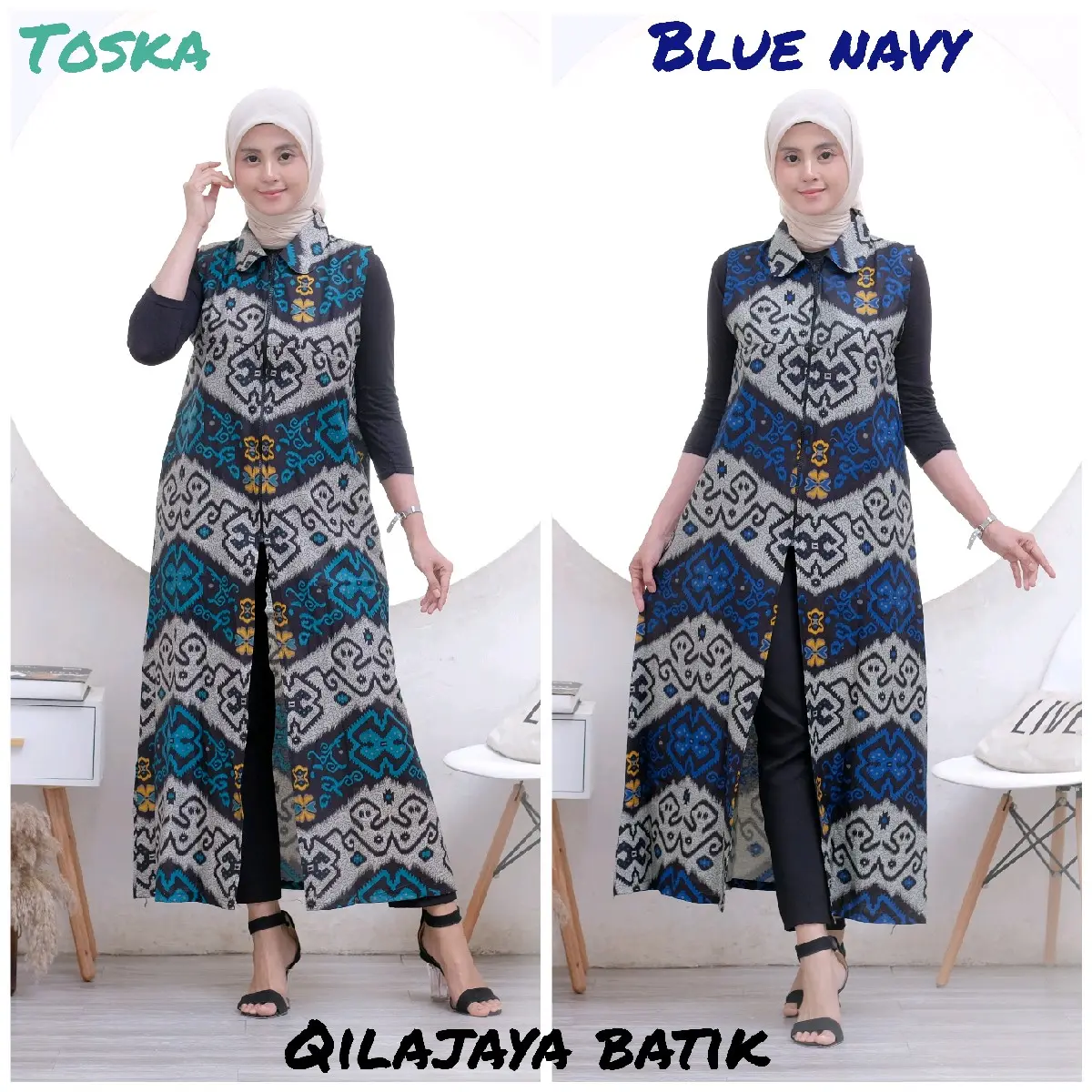 New ready outer motif songket, longkardi kardigan terlaris, motif baru bahan katun 100%. di pakai adem. Baju Batik Muslim Panjang