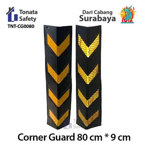Corner Guard Rubber / Pelindung Sudut Dinding Karet / 80 cm x 9 cm