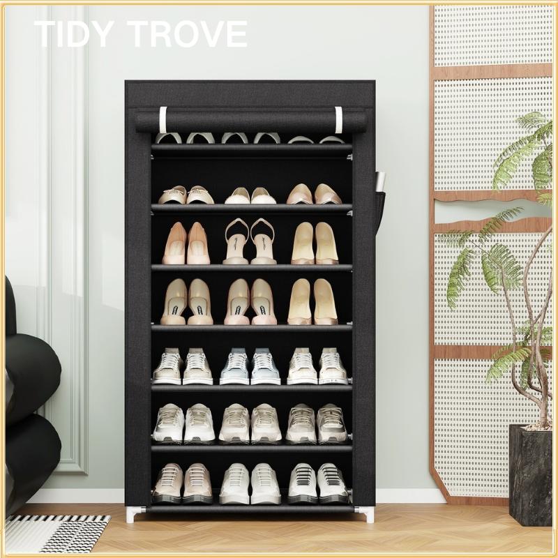 6-Layer Shoe Rack Shoe Cabinet Dustproof Shoe Rack Organize - TikTok ...