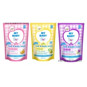 My Baby Hair and Body Wash Sabun Mandi Cair Refill 375ml