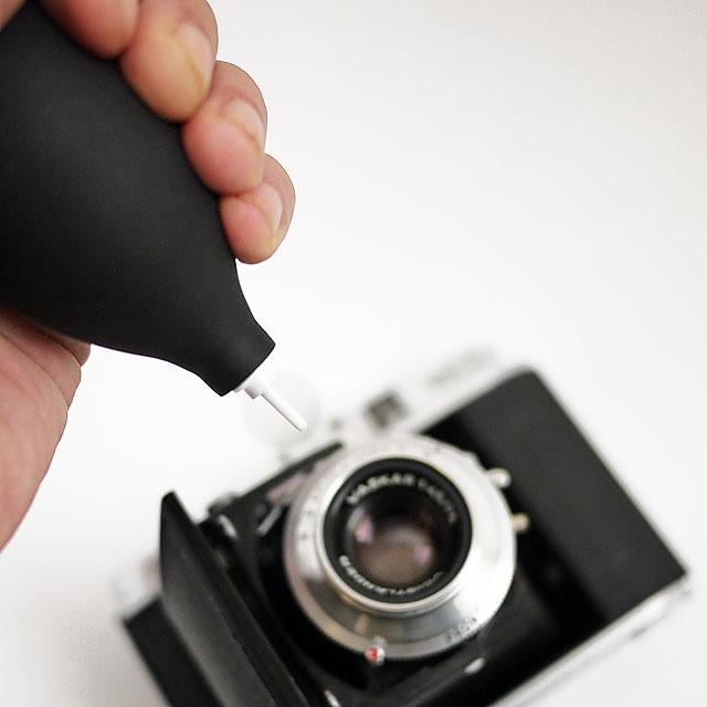 Ống kính máy ảnh màu đen và Xanh Biển nhỏ, mạnh mẽ, xóa, vải sạch, máy thổi khí Camera 5