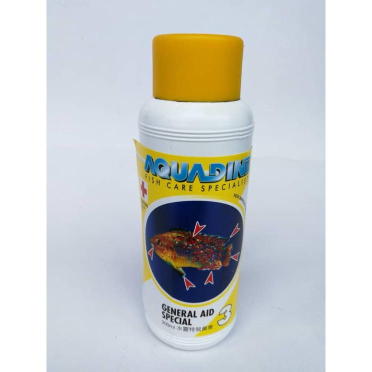Aquadine Fish Care Specialist General Aid Special 200ml for Aquarium Fish