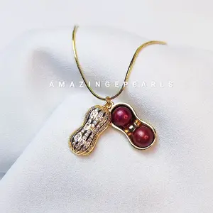 KALUNG MUTIARA LOMBOK MODEL KACANG DAPAT SERTIFIKAT