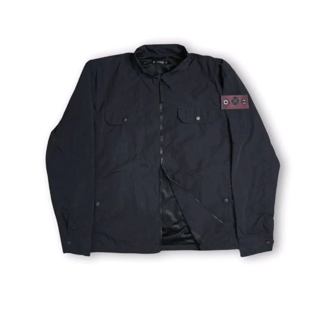 OVERTSHIRT BLACK 2 SAKU S