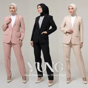 BINAR BLAZER - Blazer Wanita - Blazer Only - Atasan Wanita Formal Casual - Women Suit