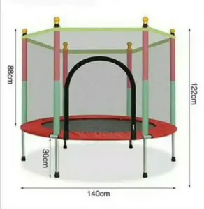 AQUATIC TRP140 Trampolin Mainan Anak Viral Diameter 140cm Olahraga Lompat Mainan Anak INDOOR OUTDOR MAINAN ANAK ANAK