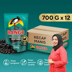 [Promo Siswanto] Bango Kecap Manis Kemasan Pouch Refill 700g Isi 12