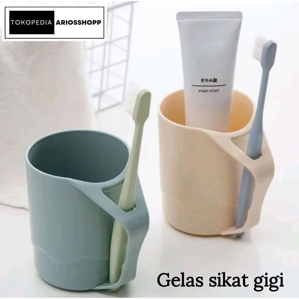 Gelas sikat gigi odol / Cangkir minum