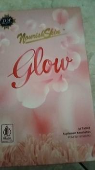 Product Review of NOURISH SKIN GLOW 30 TABLET Nourish Skin Glow / Gluthatione / Suplemen Kecantikan / Suplemen Kulit from i**a 1