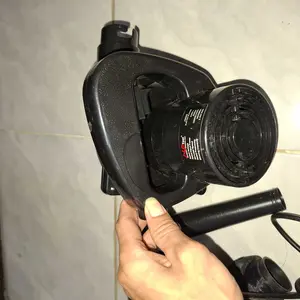 JLD Blower Listrik Tangan Model J0023 450W Max 160000 r/min Peniup Penghisap Angin Ergonomis 2 in 1 untuk Rumah & Industri