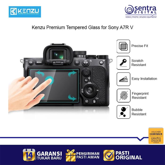 Gambar Kenzu Premium Tempered Glass for Sony Alpha A7R Mark V Mirrorless Camera Screen Protector dari Sentra Digital Kota Surabaya Tokopedia