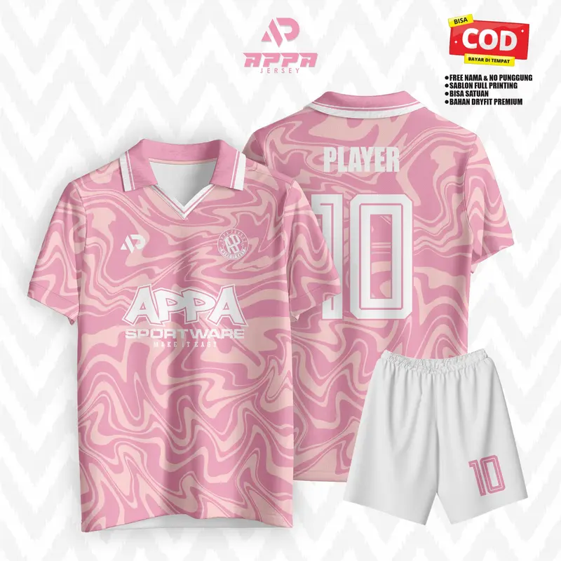 JERSEY KEREN BISA CUSTOM SPONSOR NAMA DAN NO PUNGGUNG vintage jersey old ootd jersey  costume  bola setelan futsal retro team custom  jersey bajujersey anti-bau xxl Cowok Atasan club kaos tim Quick Dry Cuci Dingin top  wanita baju poli slim fit mu cewek k 0