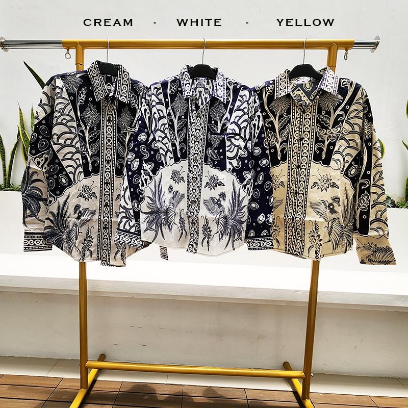 GIRLY GEORGE MAN STANDAR,JUMBO & SUPER JUMBO - KEMEJA BATIK MODERN  PRIA 7