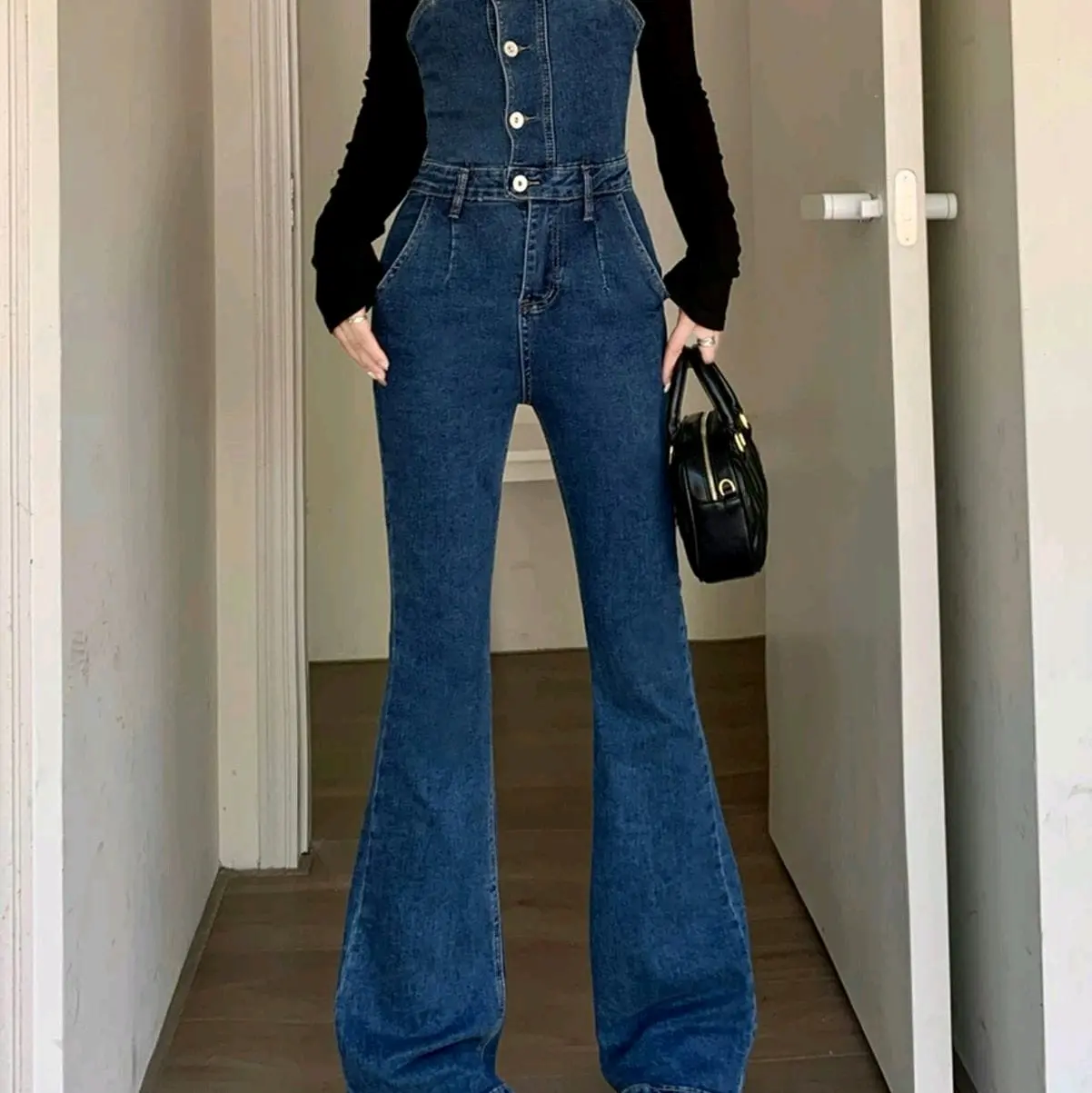 (Milabutik) Overall Jeans Naysila