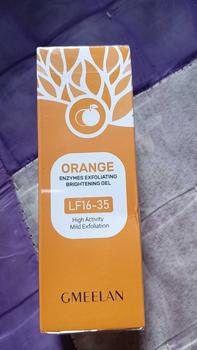 Product Review of [ORI] GMEELAN Orange Exfoliating Whitening Gel 50g 2PCS from N** 0