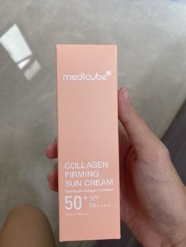 Product Review of [medicube official] Deep Collagen Firming Sunscreen from M**n 0