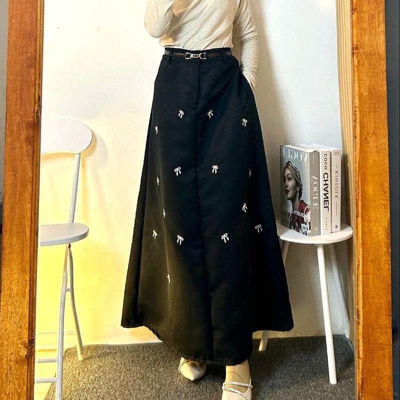 Rok Coquette Rok Pita Rok Panjang Wanita Aline 3