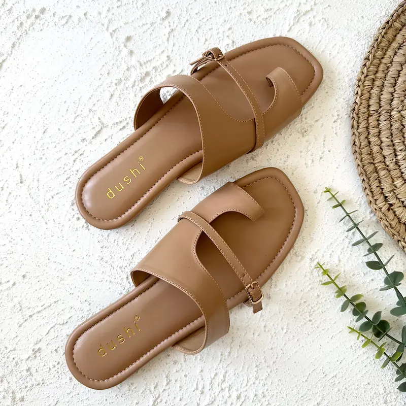 GEMMIE Rubi Sandal Wanita Flat Teplek - Sendal Selop - Shoes 5