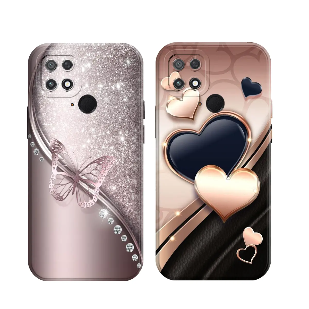 Silicone Xia0m1 R3dmi 10c 10a 9c P0c0 C40 Case Bumper Procamera Casing Motif All Type