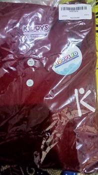 Product Review of Kiddys Baju Anak Kaos Pendek Kerah Unisex Cotton 24s 1-8 Tahun KA100 from W** E**a 1