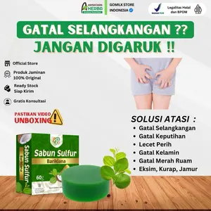 SABUN SULFUR Sabun Gatal Sulfur Mengatasi Gatal Selangkang 60gram Bidara Zaitun