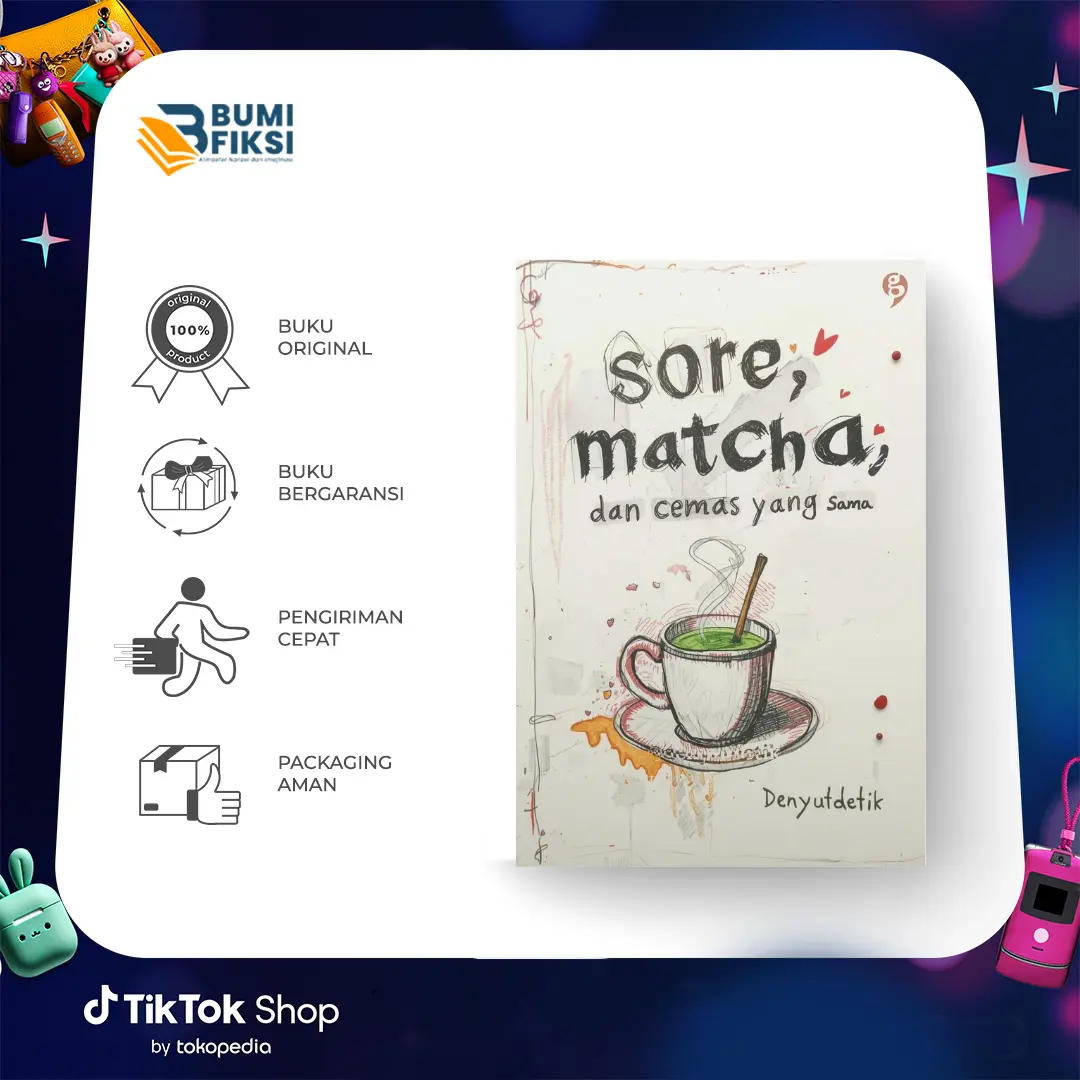 Ready Buku Sore Matcha Dan Cemas Yang Sama - Gagas - Bumi Fiksi
