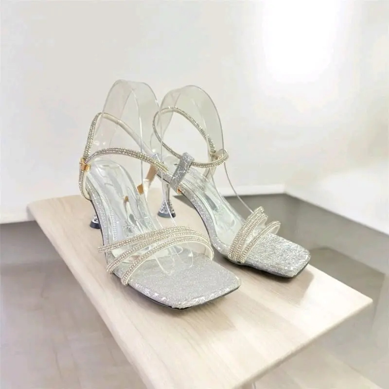 SeleraIndah - sandal wanita elegan dan anggun hak 5 CM Sandal pesta heels graduation hils aqua Sendal princess 4 lebaran luxury shoes antiselip size 40 1