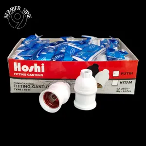 (Paket Isi 24) Hoshi Fitting Lampu Gantung / Lamp Holder
