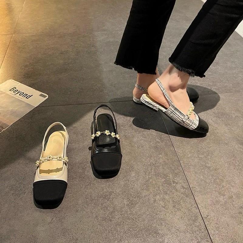 Product Introduction of Sandal Flat Shoes Wanita Import Terbaru Motif Bunga Sandal B27 6