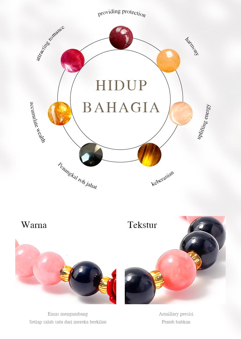 LUNA STAR x Sara Wijayanto – Nyai Gelang Aura Rose LUNA STAR x Sara Wijayanto – Nyai Gelang Aura Rose