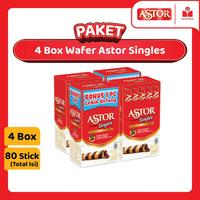 Gambar Paket 4 Box Wafer Astor Singles dari Mayora Kota Administrasi Jakarta Barat 1 Tokopedia