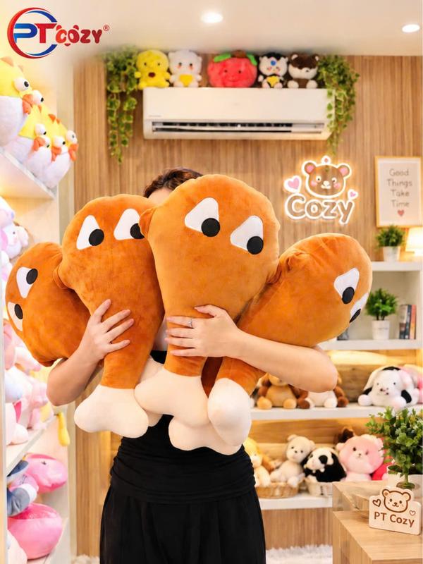 GẤU BÔNG ĐÙI GÀ – CHIẾC ĐÙI GÀ “KHỔNG LỒ” ĐANG HOT, NHÌN LÀ MUỐN CẮN