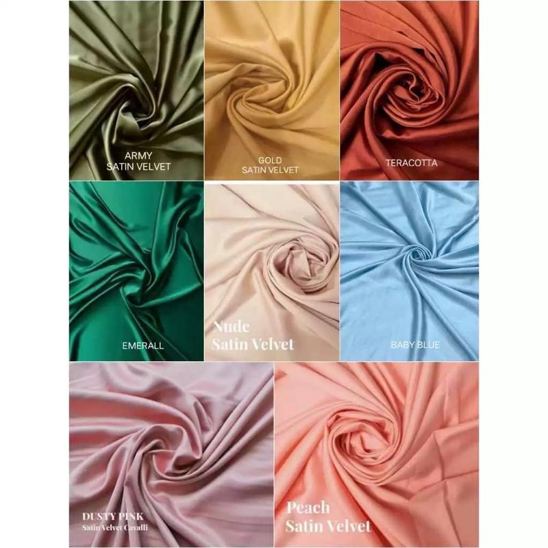 LONG DRESS SHEYLA SATIN VELVET GAUN PESTA KONDANGAN NATAL CASUAL FORMAL MAXI DRESS WANITA 9