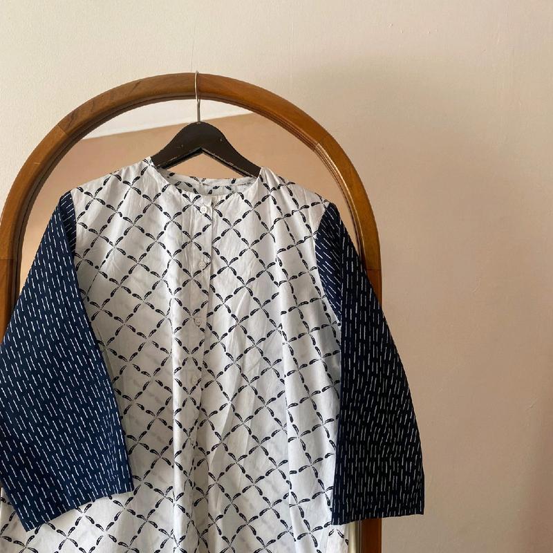 Yasmin Blous I Blouse Batik I Blouse Lengan Panjang Wanita I Baju Kerja 8