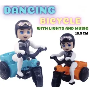 ￼Mainan Sepeda Motor Akrobat Lampu LED dan Musik