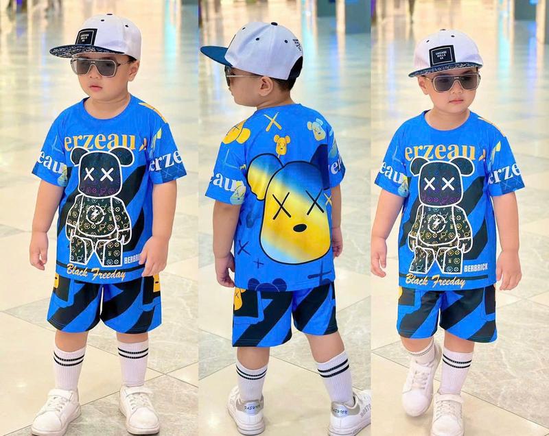 [G8] 12-45kg Đồ bộ bé trai ( quần thun ) chất vải thun lạnh thái họa tiết dễ thương