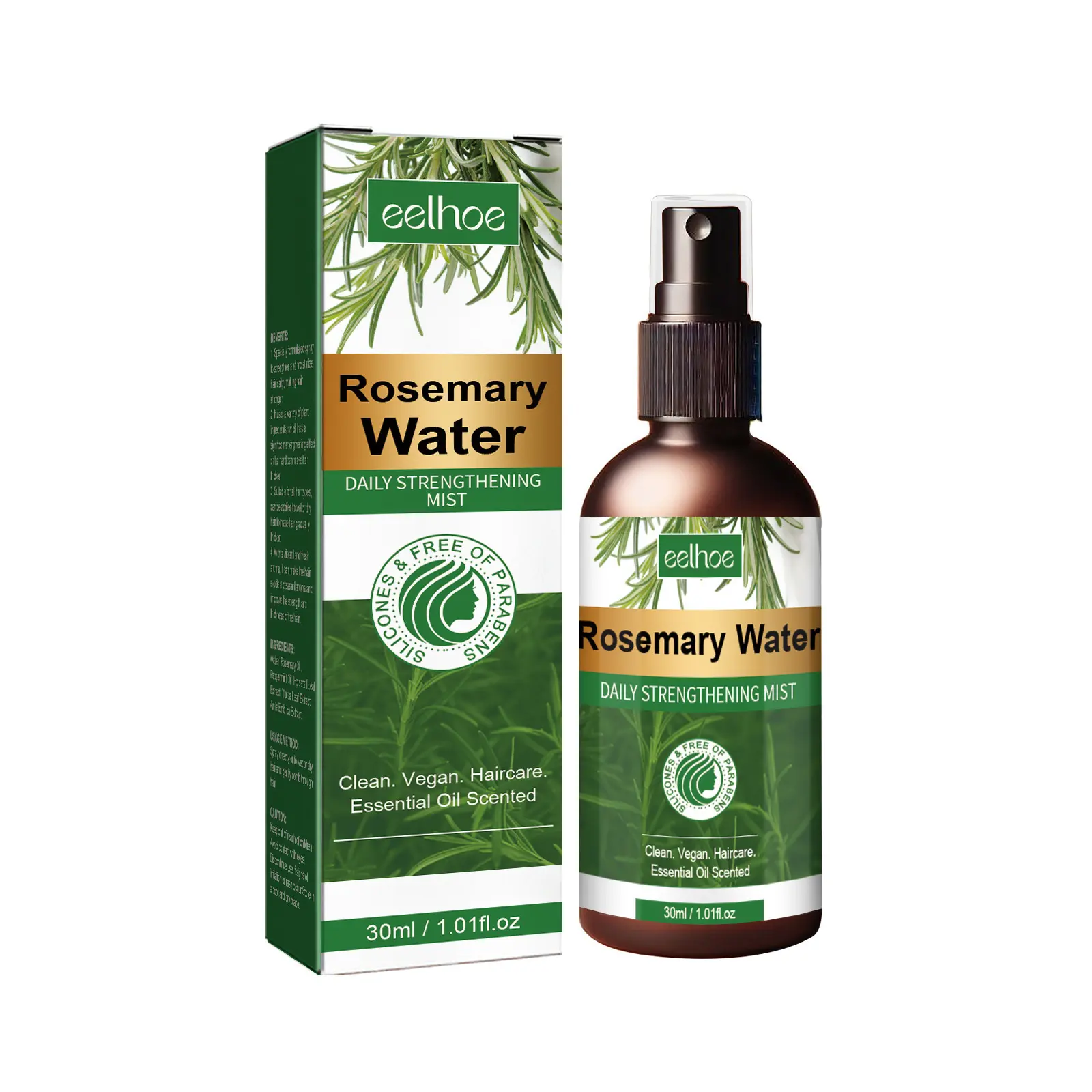 Rosemary Hair Care Nourish Hair Soft Fluffy Hair Care Spray