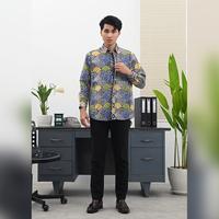 Gambar Trabalho - Dhanu Wonogiren Long L0168, Kemeja batik pria lengan panjang - S dari Nona Rara Batik Kota Administrasi Jakarta Timur 5 Tokopedia