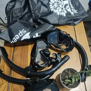 Speeds Kacamata Selam Laut Alat Snorkeling Full Set Scuba Mask Alat Selam Laut Dewasa Renang Air Kacamata Diving 017-2300